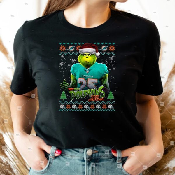 How The Miami Dolphins Stole Christmas Unisex T-Shirts