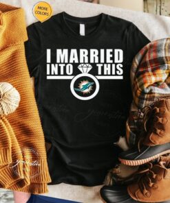 I Married Into This Miami Dolphins Unisex T-Shirt