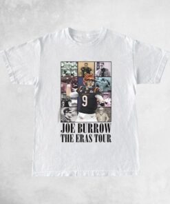 Joe Burrow The Eras Tour T Shirts