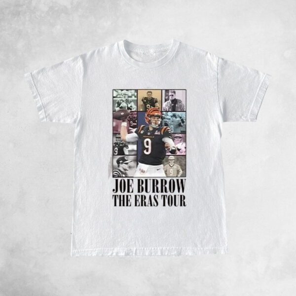 Joe Burrow The Eras Tour T Shirts