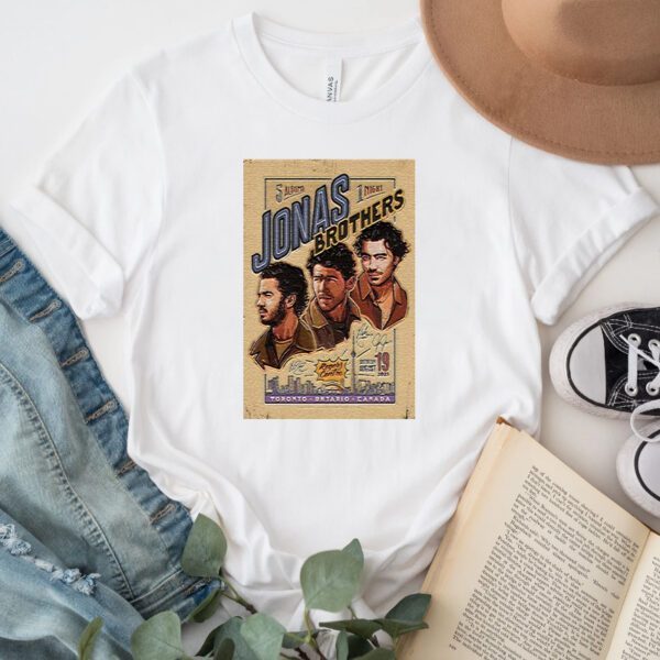 Jonas brothers august 19 2023 in Toronto Ontario Canada TShirts