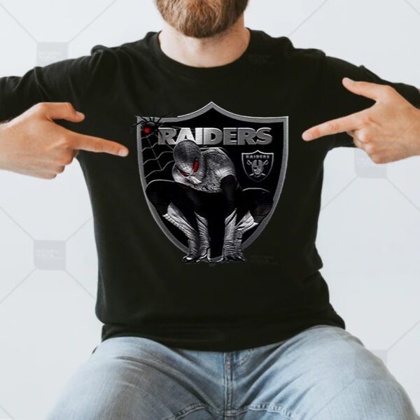 Las Vegas Raiders Spiderman T-Shirt