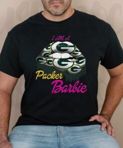 Lip Green Bay Packers Barbie tshirts