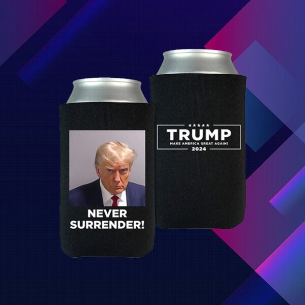 MAGA 47 Trump Never Surrender Beverage Cooler 5