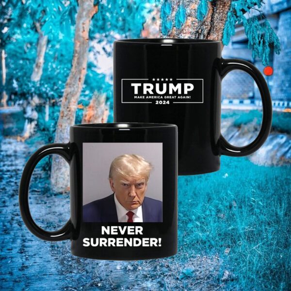 MAGA 47 Trump Never Surrender Coffee Mug 5