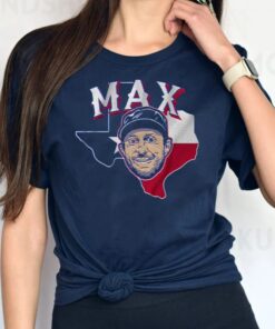 Max Scherzer Texas Face T-Shirts