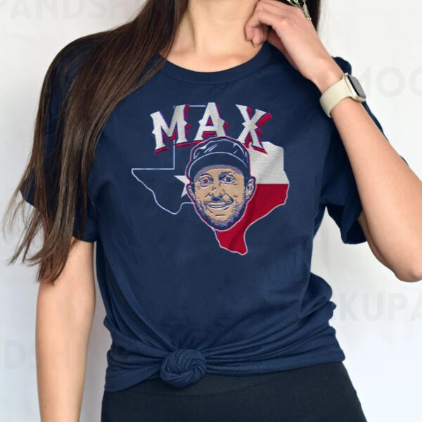 Max Scherzer Texas Face T-Shirts