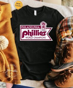 Mitchell & Ness 1980 Philadelphia Phillies World Champions T Shirts