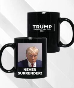 Never Surrender White Coffee Mug 11oz 1