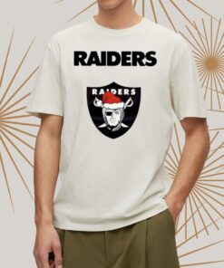 Oakland Raiders NFL Christmas Logo Shirt