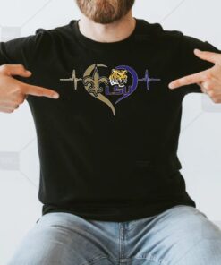 Orleans Saints And LSU Tigers T-Shirts