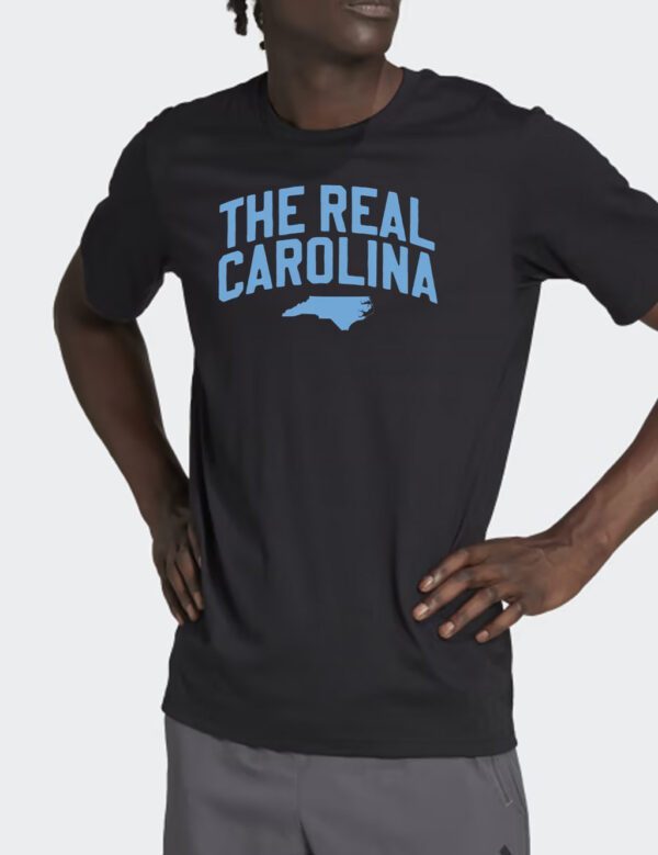 Real Carolina NC Black T Shirts