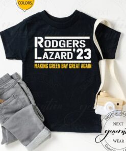 Rodgers Lazard 23 Make Green Bay Packers Great Again TShirts