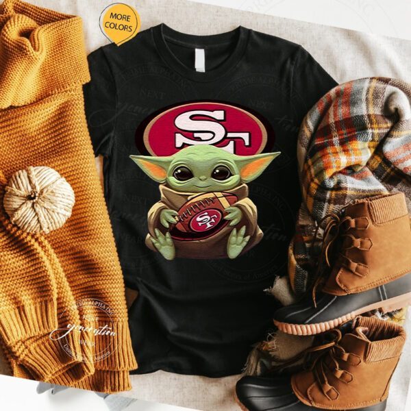 San Francisco 49ers Baby Yoda T Shirt