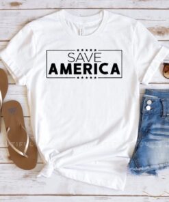 Save America Black T-Shirts