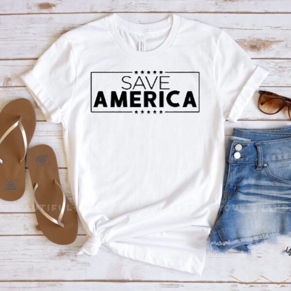 Save America Black T-Shirts