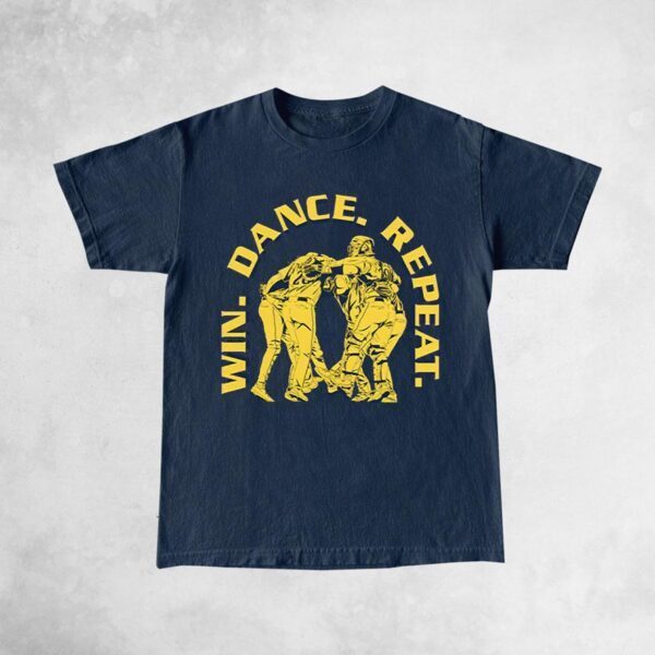 Seattle Baseball Win Dance Repeat Retro T Shirts