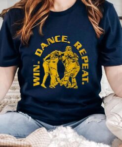 Seattle Baseball Win. Dance. Repeat. Retro T Shirt