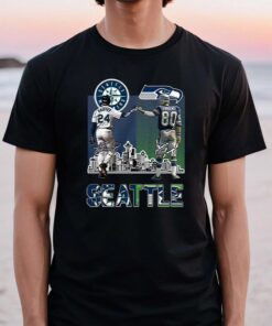 Seattle Seahawks And Seattle Mariners TShirts