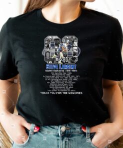 Steve Largent Seattle Seahawks Thank You For The Memories T-Shirts