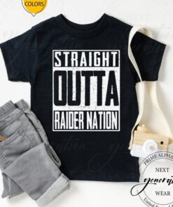 Straight Outta Raider Nation Las Vegas Raiders Unisex TShirt