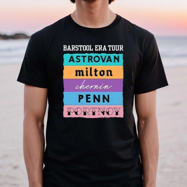 The Barstool Era Tour TShirts