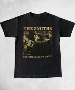 The smiths the world world won't listed shirt