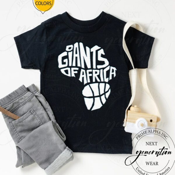 Toronto Raptors Giants Of Africa TShirts