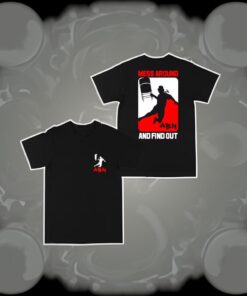 TraeMerch Mess Around White Red Black T Shirt