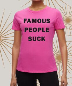 Travis Barker Famous People Suck t-Shirt