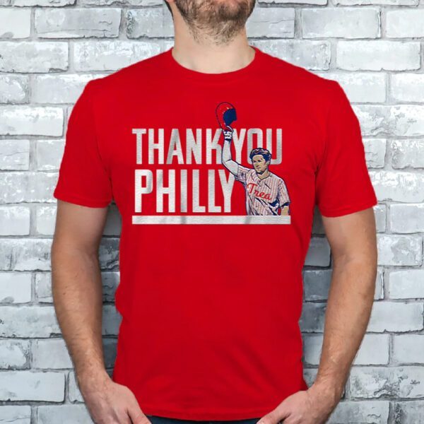 Trea Turner Thank You Philly Shirt