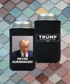 Trump Never Surrender Tweet Beverage Cooler 5