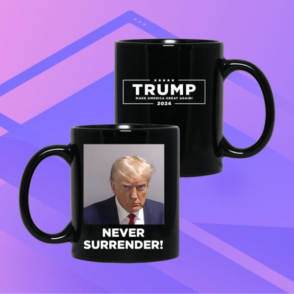 Trump campaign releases Never Surrender Mug