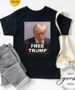 Trump mugshot t-shirts