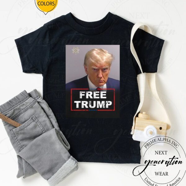 Trump mugshot t-shirts