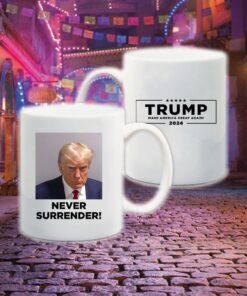 Trump’s Mug Shot Never Surrender 2