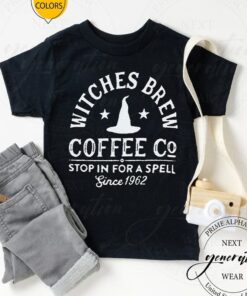 Witches Brew Coffee Company Stop For A Spell 1692 TShirt