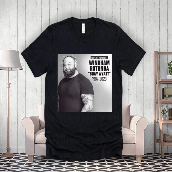 Wwe Remembers Windham Rotunda Bray Wyatt 1987 2023 t-Shirt