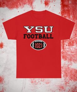 YSU Football 2023 Schedule T Shirt