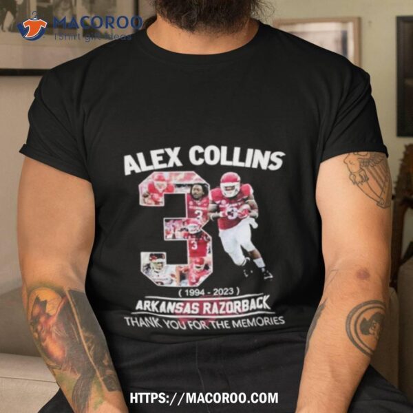 Arkansas Razorbacks – Alex Collins 1994 – 2023 Unisex Shirt