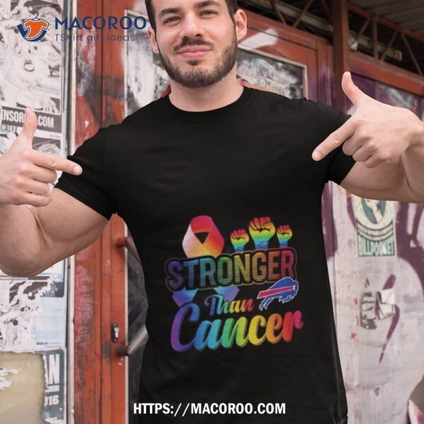 Buffalo Bills Stronger Than Cancer Shirt