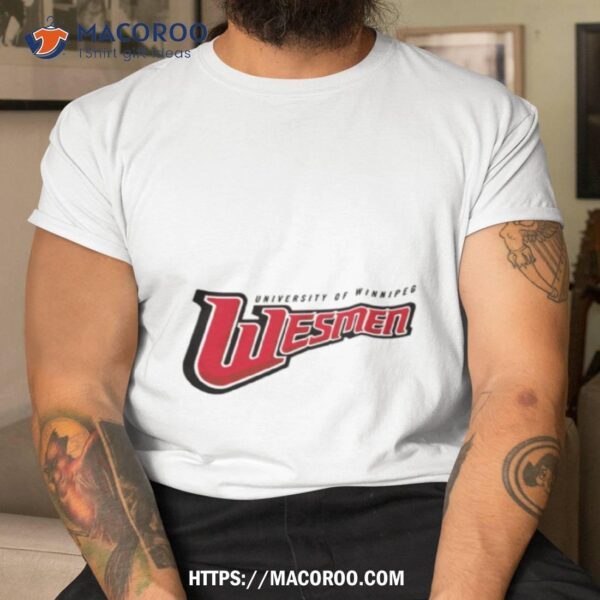 College Of Winnipeg Wesmen Logo Shirt