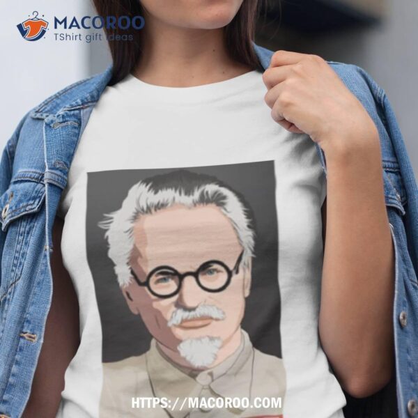 Colored Leon Trotsky Portraishirt