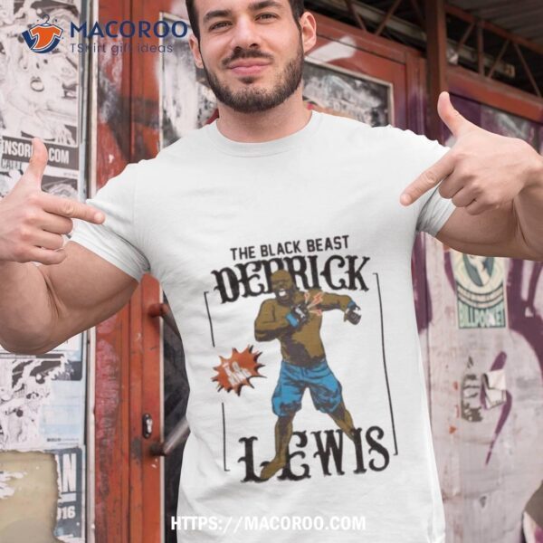 Derrick Lewis Boxing Fanarshirt