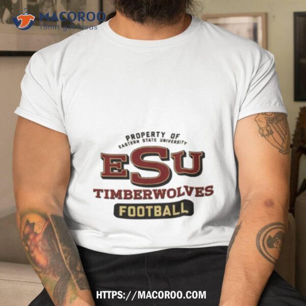 Esu Timberwolves Football Shirt