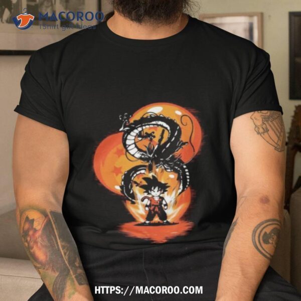 Kid Goku With Dragon Ball Halloween 2023 Shirt