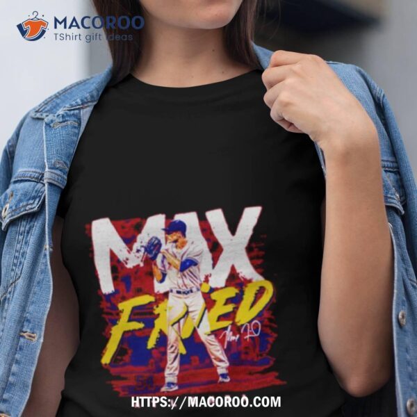 Max Fried Mlbpa Atlanta Signature Shirt