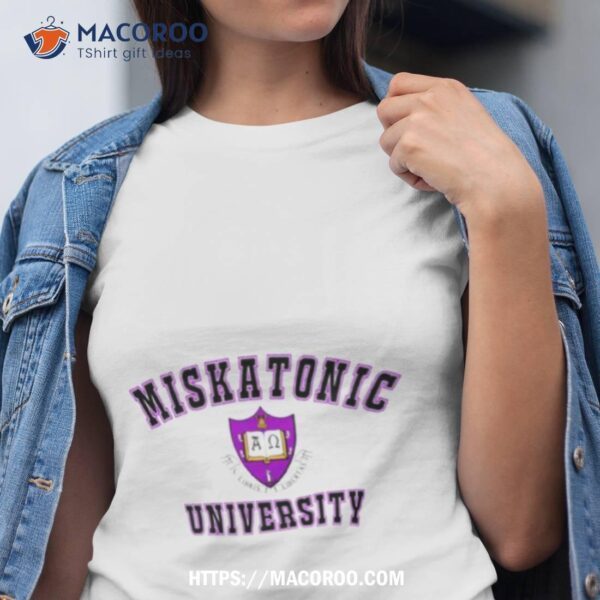 Miskatonic University Color Logo Shirt