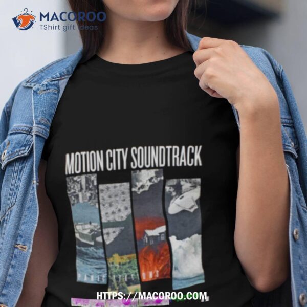 Motion City Soundtrack Panic Stations Art Design Shirt