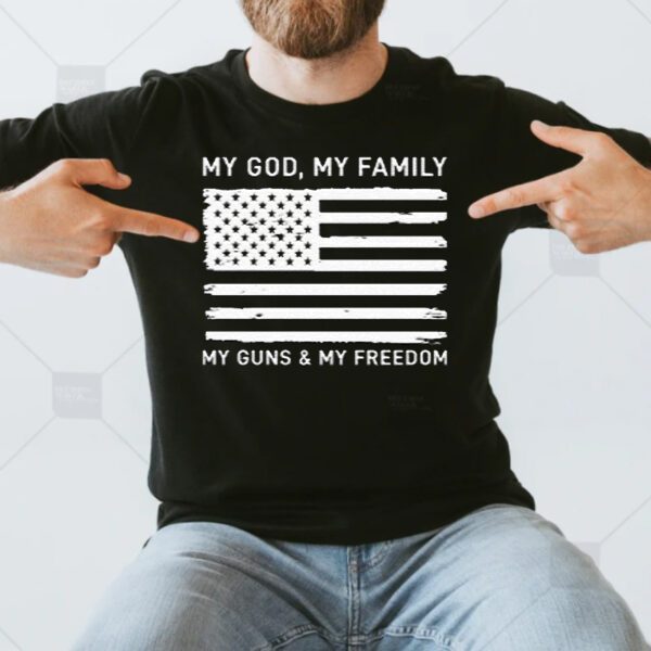 my god my family t-shirts